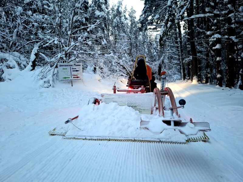 Трасса лыжероллерная Дмитров ЦЗВС, состояние на 17 января 2026 по отзыву, фото 10. 